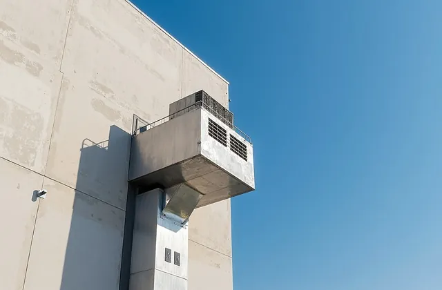 某电子厂废气处理设施运维托管项目现场